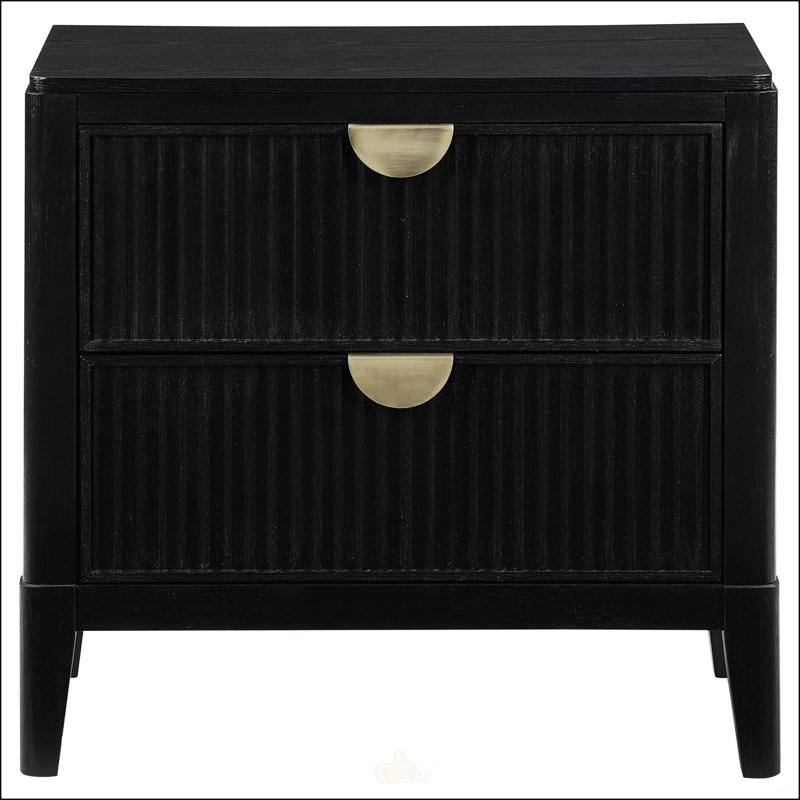 Table de chevet 2 tiroirs Mason