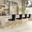 Velvet Counter Height Bar Stools with Metal Legs-2007673053