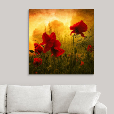 «Red for Love», impression sur toile