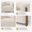 Fauteuil demi-tonneau 31,7 pouces Mid Century-462115957
