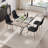 55-70in Rectangle Extendable Dining Table Set-259486284-259486291
