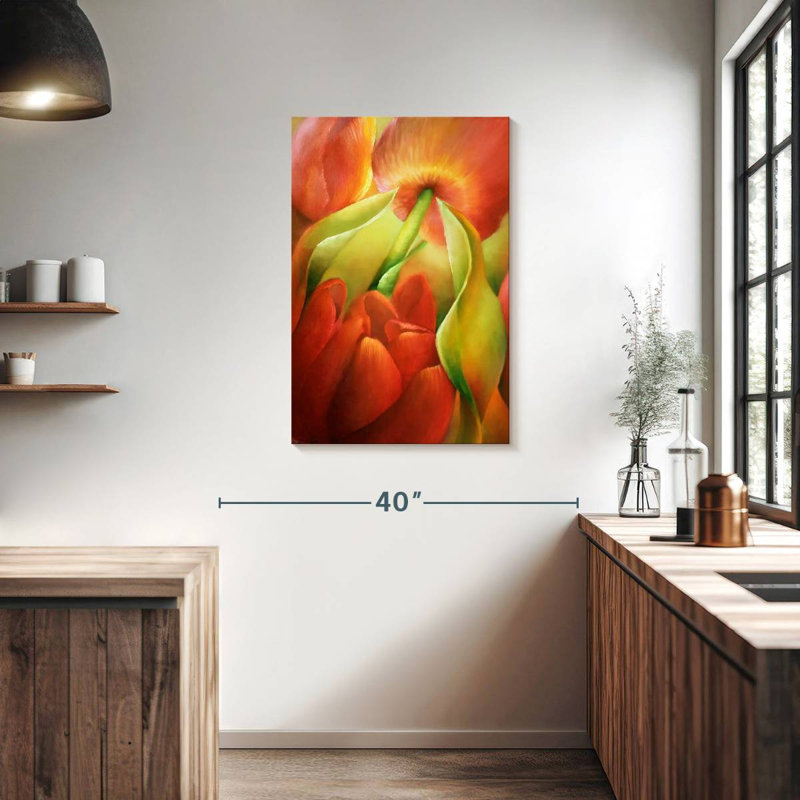 Harnek Spring Fire, 36" H x 24" W