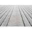 Tapis en polyester recyclé ivoire et gris anthracite Nube-106692613