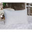 Drap-housse et coussin décoratif Ambesonne Christmas gris et blanc-106787148