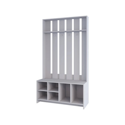 Smoke Hall Tree Open Storage And Coat Space