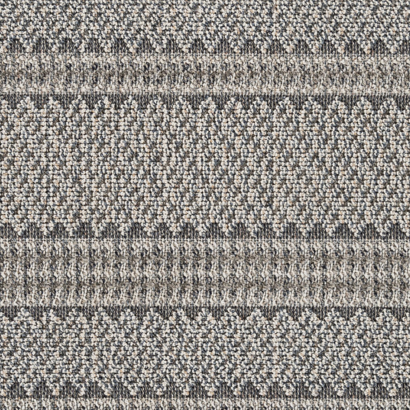 Striped Indoor / Outdoor Rug, Rectangle 2' x 3'