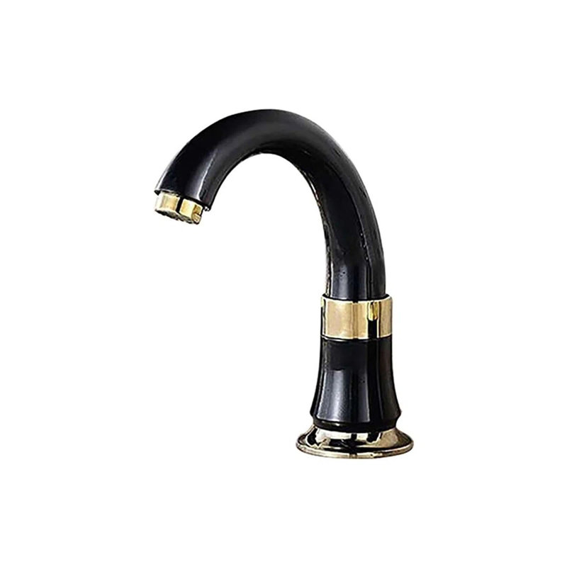Gold Commercial Touchless Bathroom Faucet