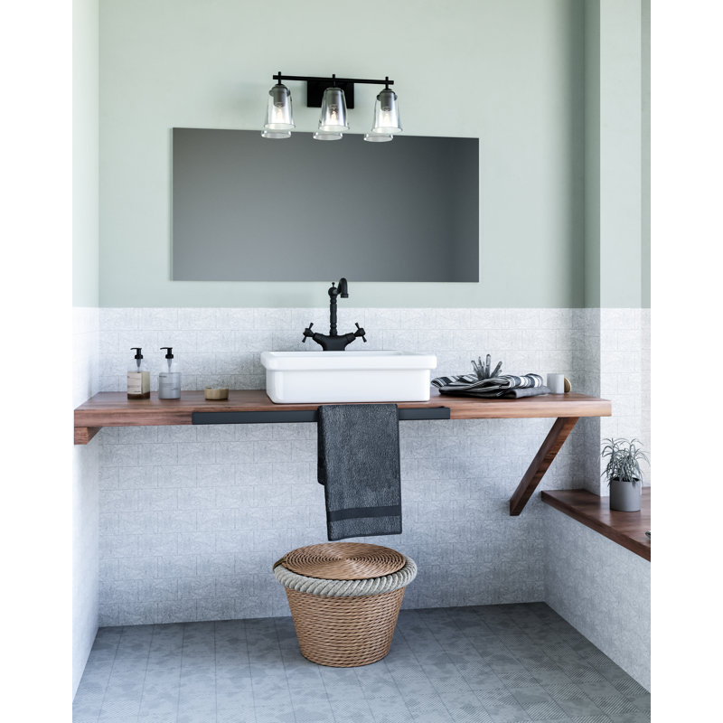 Addison 3 - Light Bath Bar, Matte Black