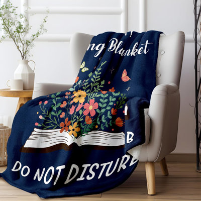 Cadeaux pour les amoureux des livres pour femmes, décoration de couverture de lecture en flanelle souple, cadeaux pour l'anniversaire, accessoires de lecture, cadeau de rat de bibliothèque - 30 po x 40 po - mauve