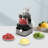 JOYDING Commercial Food Processor 600W Electric Vegetable Dicer Chopper Meat Grinder Blender
