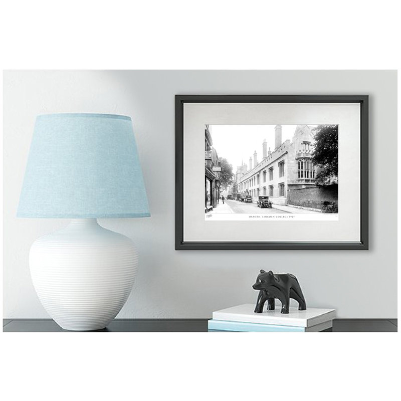 Oxford, Lincoln College 1927 by Francis Frith - Single Picture Frame Print, 40cm H x 50cm W x 2.3cm D