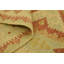 Tapis en laine rouge/beige 4 pi 9 po x 6 pi 7 po one-of-kind main-noué la new age Elland