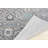 Chelsea Geometric Power Loomed Area Rug in Silver-29251953