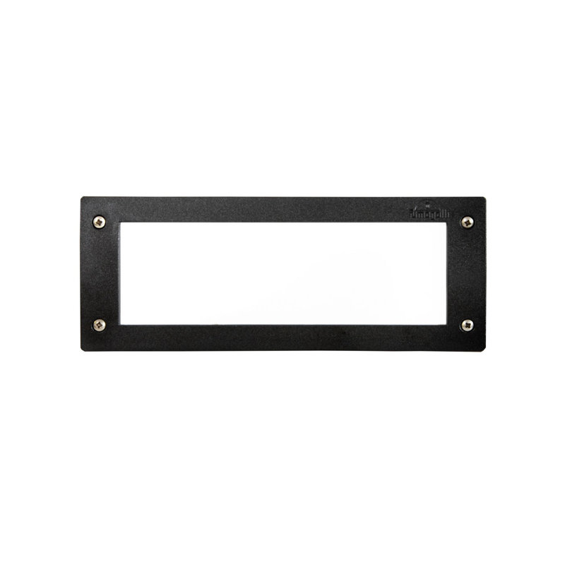 Tahnaout LED Outdoor Flush Mount, Black