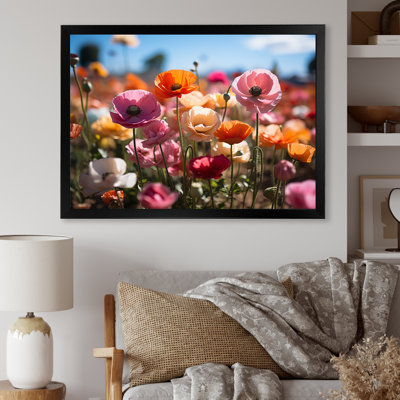 " Vibrant Wildflowers Field I "