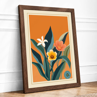 Triptych Botanical - Framed Print
