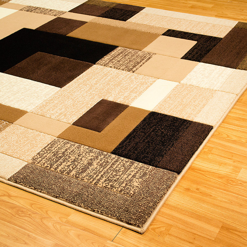 Geometric Indoor Rug, 7'10" x 10'2"