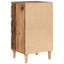 Bedside Cabinet Reclaimed Wood Medium Bedside Table-804601226