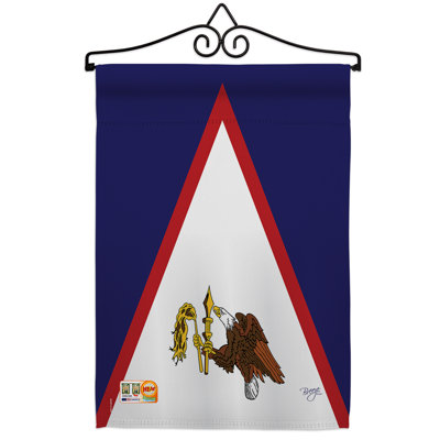 Double Sided 18.5'' H x 13'' W Polyester Garden Flag
