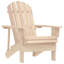 Chaise Adirondack en bois massif avec table Harvel-1888008378