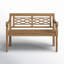 Banc de jardin en teck