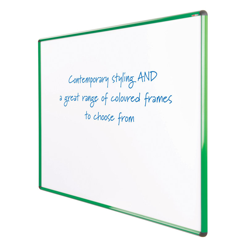 Magnetic Whiteboard, 120cm H x 240cm W, Green