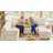 Modern Sofa With Storage Chaise And Pull-Out Sleeper-354526812