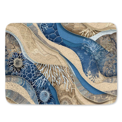 Arvetta Microfiber / Microsuede Non-Slip Bath Mat