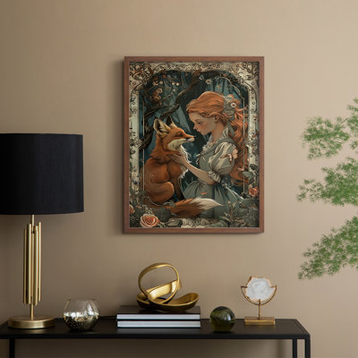 WOMEN Series CDX, reproduction encadrée - bois massif