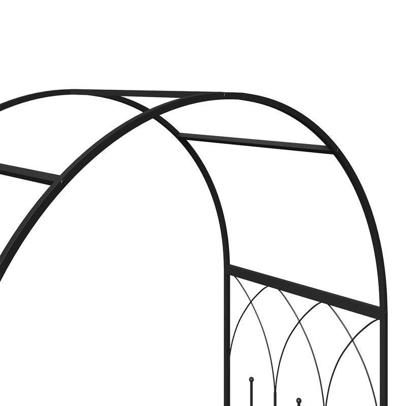 231cm H x 115cm W Arched