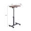 Table à hauteur réglable en forme de C, support pour ordinateur portable