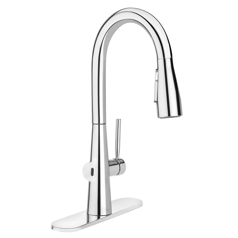 Robinet de cuisine à poignée simple Jema, Chrome