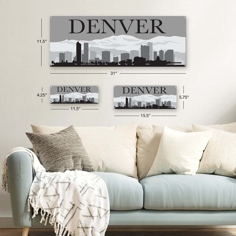 Cities & Countries Wall Decor on Metal