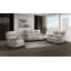 Canapé double inclinable, taupe-130248806