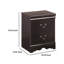 Table de chevet l 20,28 po Yara