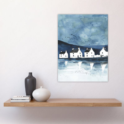 Fisherman Cottages Isle of Jura Scotland Wall Art Print