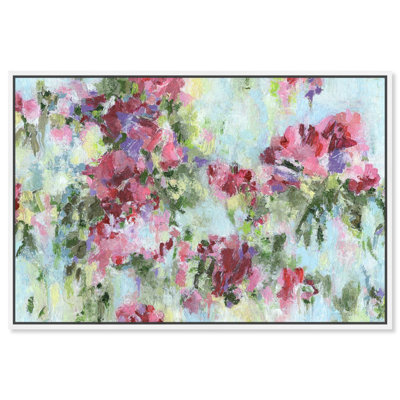 Art abstrait sur toile, "Embracer la vie"