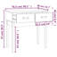 Kaeli Solid Wood Console Table-488828635-484084141