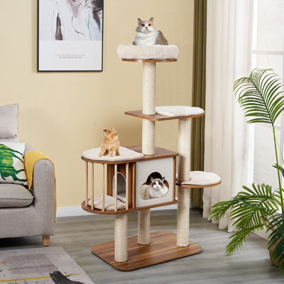 Scoles 55.81cm H Cat Tree