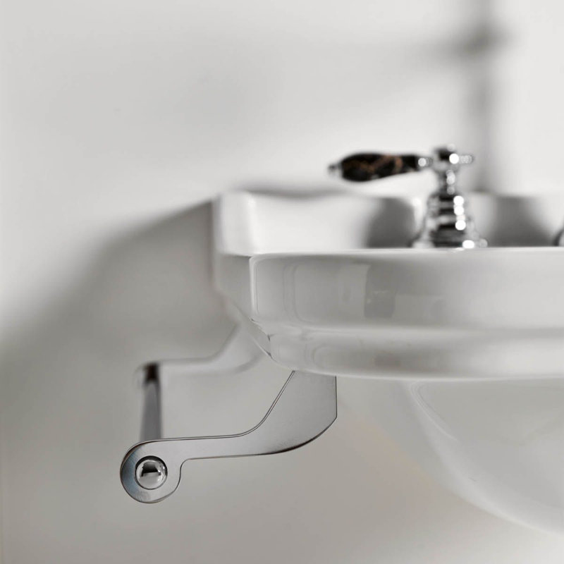 Waldorf 31.5'' L Bathroom Sink, Three Holes