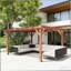 Pergola en bois, pergola d'extérieur
