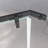Shower Door, With 1/4" (6MM) Tempered Glass For Bathroom Shower Door,36*36*72",(NO INCLUDED Neo-Angle Shower Base )
