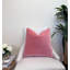 Housse de coussin en velours rose-110081451-110081450