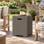 Table d'appoint Aprethik pour réservoir de propane de 20 lb avec poignées-621413564