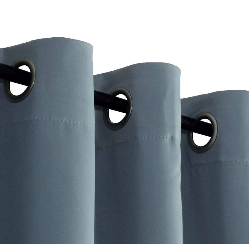 Curtains for Bedroom/Living Room 2 Panels Set - Thermal Insulated Room Darkening Grommet Top Curtains, 42" W x 72" L