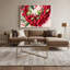 «Fruit framboise rouge», art mural sur toile-1349081918