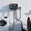 Commutateur automatique de charge pour véhicule électrique, NEMA 14-30, interrupteur répartiteur pour sécheuse et chargeur pour véhicule électrique, distribution intelligente de puissance 24A Max 240V avec disjoncteur, affichage en temps réel, pour véhicules électriques, fours, lave-vaisselle, ETL