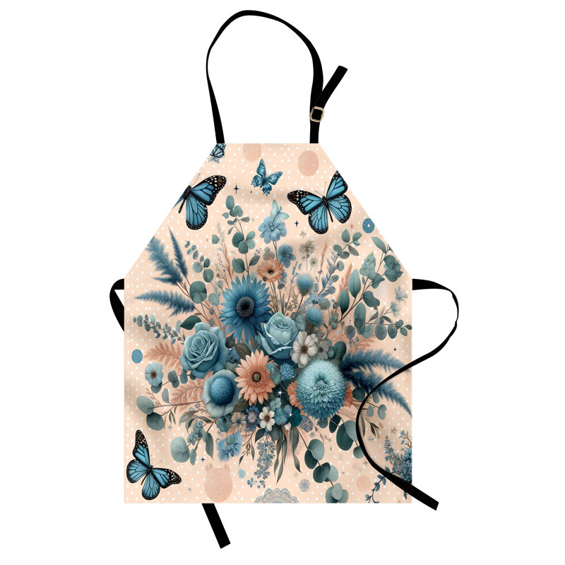 No Pattern Bib Apron