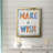 Make A Wish Premium Framed Canvas - Ready to Hang-321455313-321455314