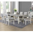 Amonti 6 - Person Marble Top Four Leg Dining Set